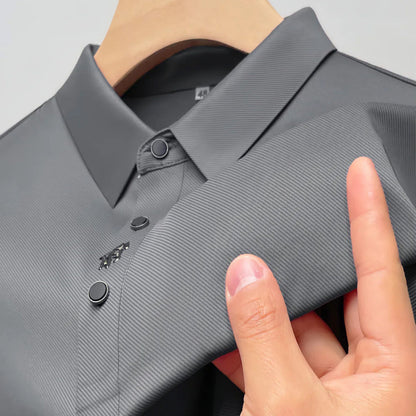 Camiseta polo eleve seda helada