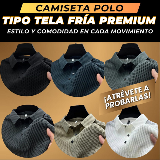 Camiseta Polo - Tipo tela Helada