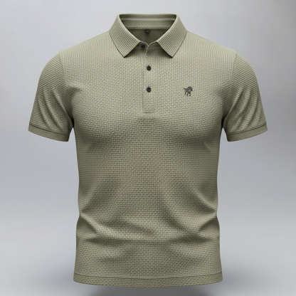 Camiseta polo seda helada deluxe