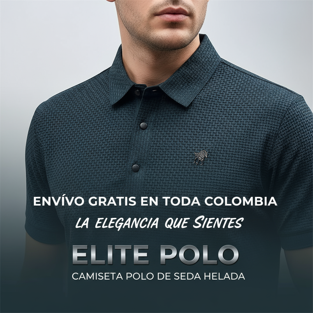 Camiseta polo seda helada deluxe